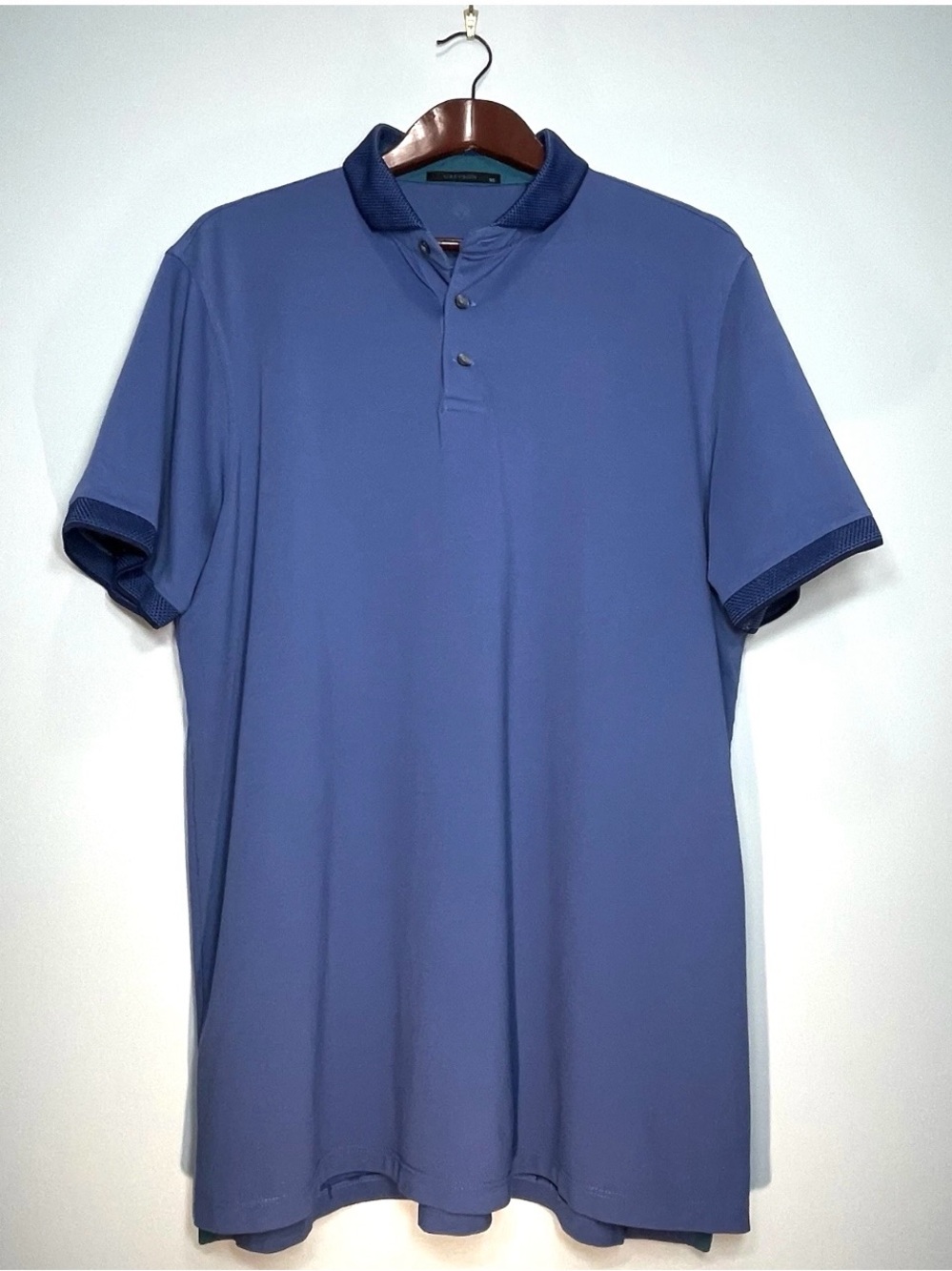 GREYSON Men's Golf Polo Blue Shirt Shingle Creek Golf Club Size X-Large